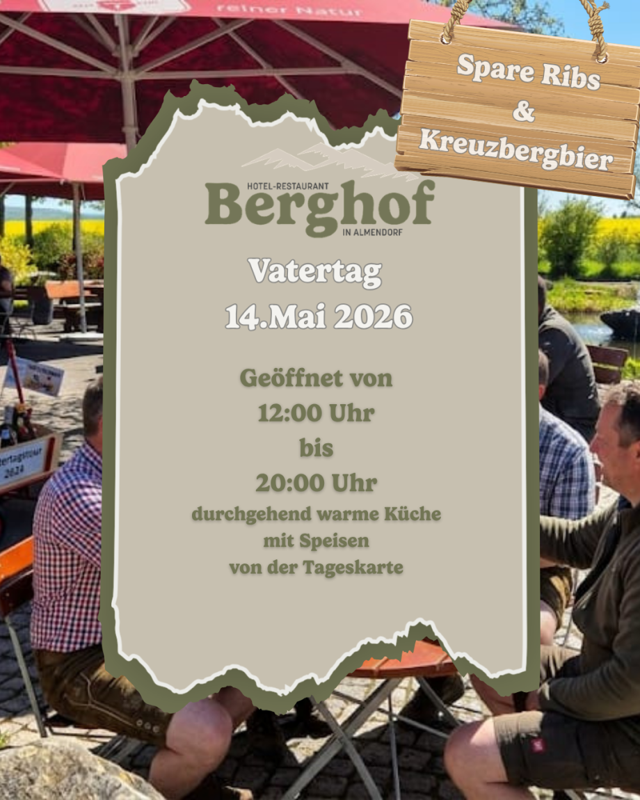 Vatertag 14.05.2026